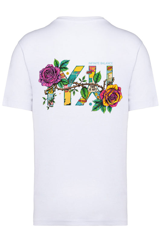 Mens Soulful Pop Oversized T-Shirt - White