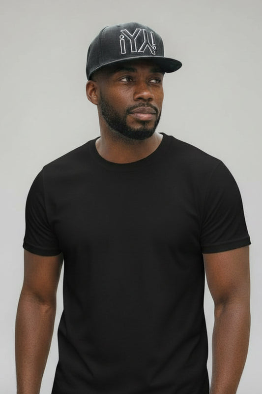 Flat Brim Cap - Snapback