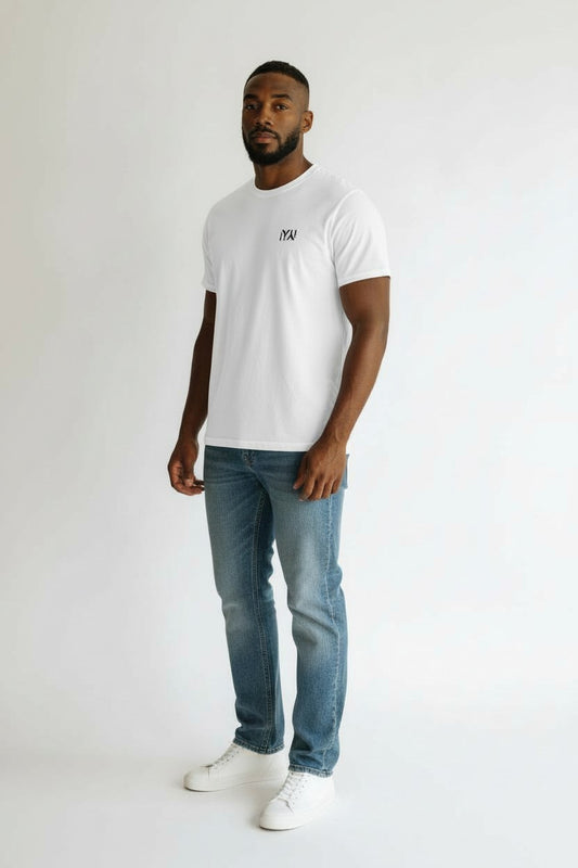 Mens Regular Fit T-Shirt - White